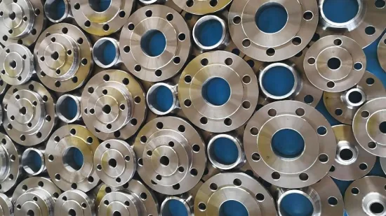 ANSI DIN JIS BS En padrão flange de pescoço de solda de aço inoxidável como material de construção