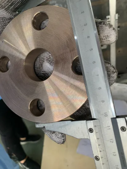 Flanges de aço ANSI/ASME B16.5 Soldagem RF Flange Solda Pescoço Wn Deslizamento no Soquete Flange