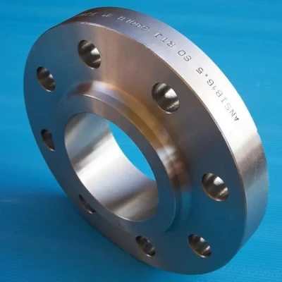 Flanges de aço carbono/ Q235 / aço inoxidável ANSI B165 ASTM A105 A106 FF RF Tg Rj Matel Ss400 Flanges de pescoço forjado para soldagem