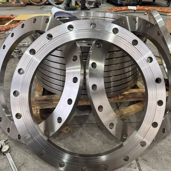 Fundição de cera perdida Fundição de cera perdida Liga de aço carbono SS304 Ferro Pescoço longo soldado Forjado Rosca cega/Slip on/Soquete/Placa plana/Wn/So/RF/FF Flange de tubo